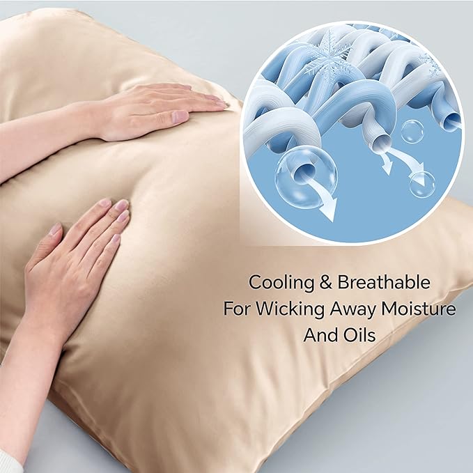 BEDELITE Body Pillow Case Cover, Rayon Made from Bamboo, Cooling Body Pillow - Image 4