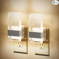 JandCase Night Lights Plug into Wall, Dusk to Dawn Sensor, 3000K Soft White LED by JandCase
