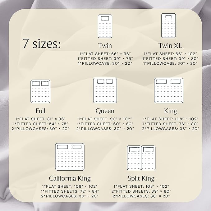 LuxClub 5 PC Sheet Set Bed Sheets Deep Pockets 16" Eco Friendly Wrinkle Free - Image 4