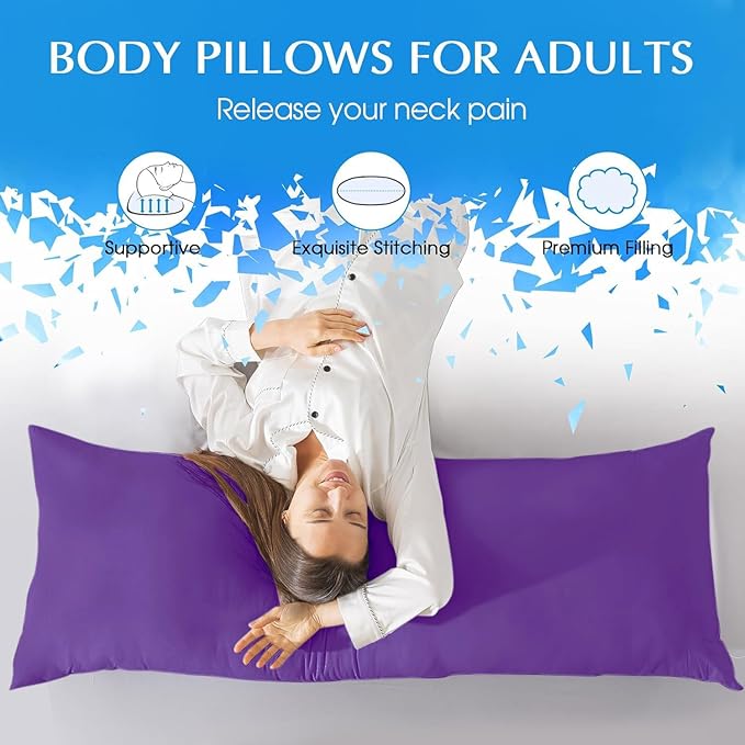 SHOUREN Cotton Body Pillow Insert - Image 4