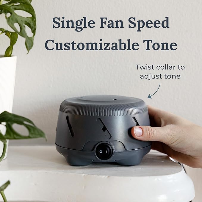 Yogasleep Dohm Uno White Noise Sound Machine, Real Fan Inside - Image 5
