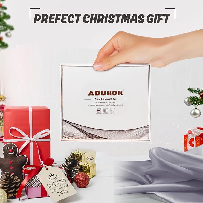 Adubor 100% Silk Pillowcase - Image 6