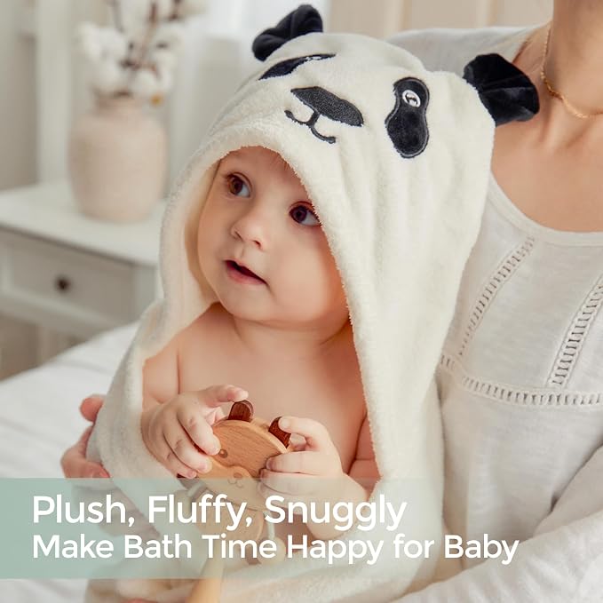 Momcozy Baby Bath Towels with Visualize Health Label - Image 5
