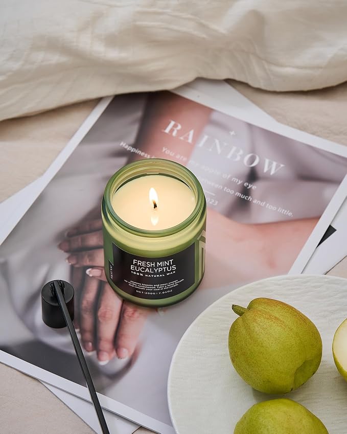 M&SENSE Eucalyptus & Mint Candles - Image 5