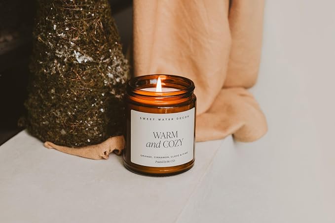 Sweet Water Decor Warm and Cozy Soy Candle - Image 7
