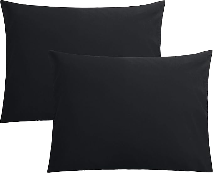 FLXXIE Pillow Cases Standard Size, Soft Microfiber Pillow Covers by FLXXIE