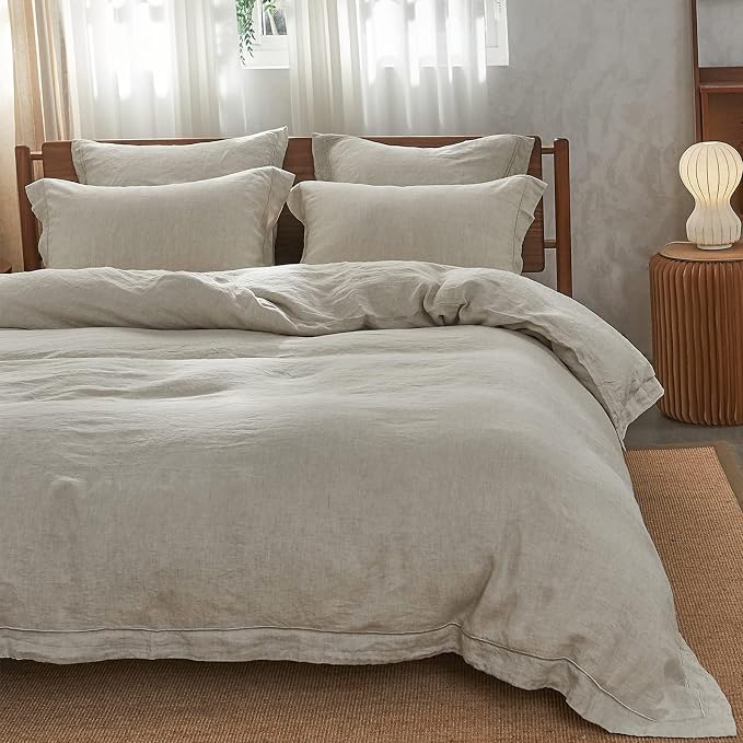 Simple&Opulence 100% Linen Duvet Cover Set by SimpleOpulence