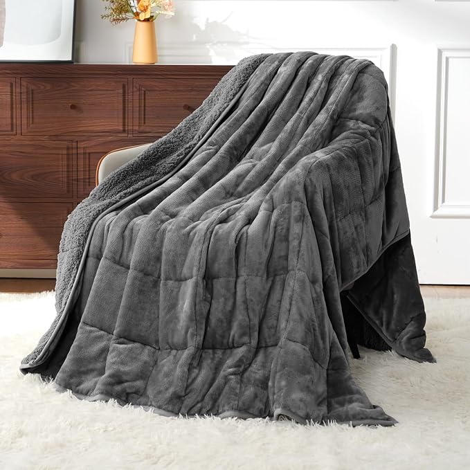 Uttermara Weighted Blankets for Adults King Size, 25lbs 90x90 inches Blanket by Uttermara