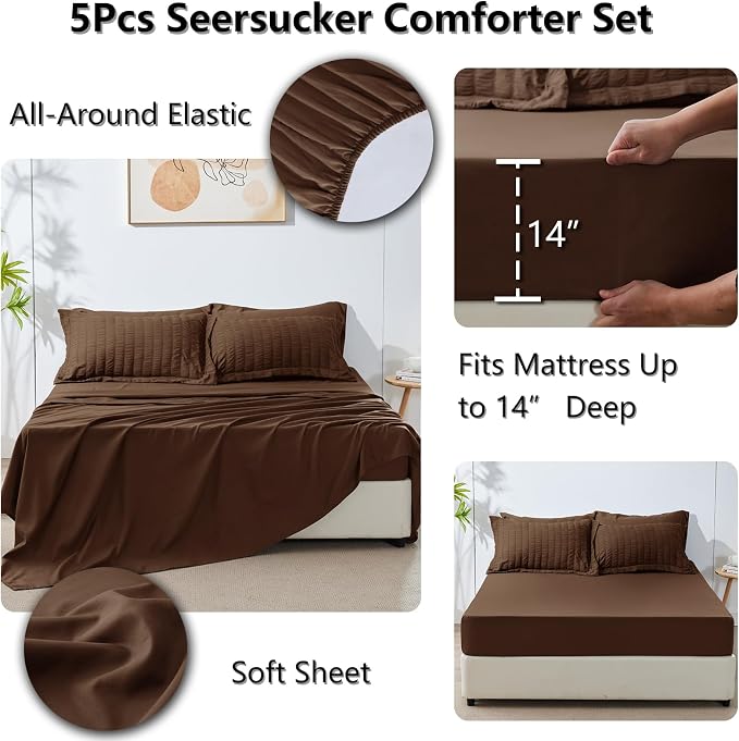 CozyLux Twin Comforter Set - Image 8