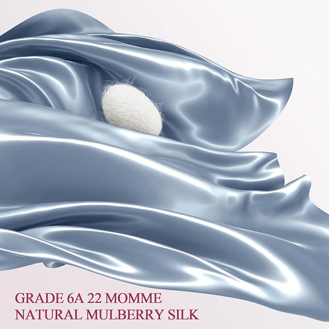 100% Silk Pillow Cases Standard Size Mulberry Silk Pillowcase - Image 2