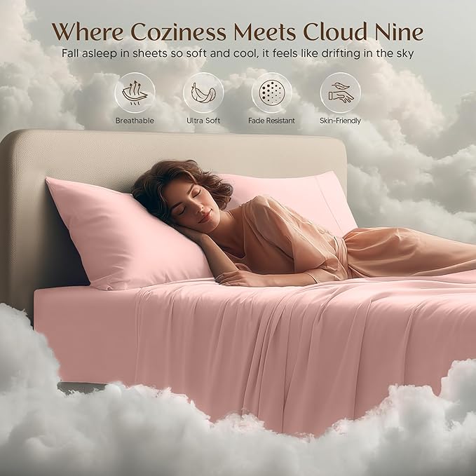 Utopia Bedding King Size Sheet Set – 4 Piece Bed Sheets, Soft and Breathable - Image 6