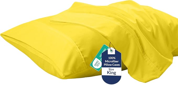 Royale Linens King Pillowcase Set of 2 by ROYALELINENS