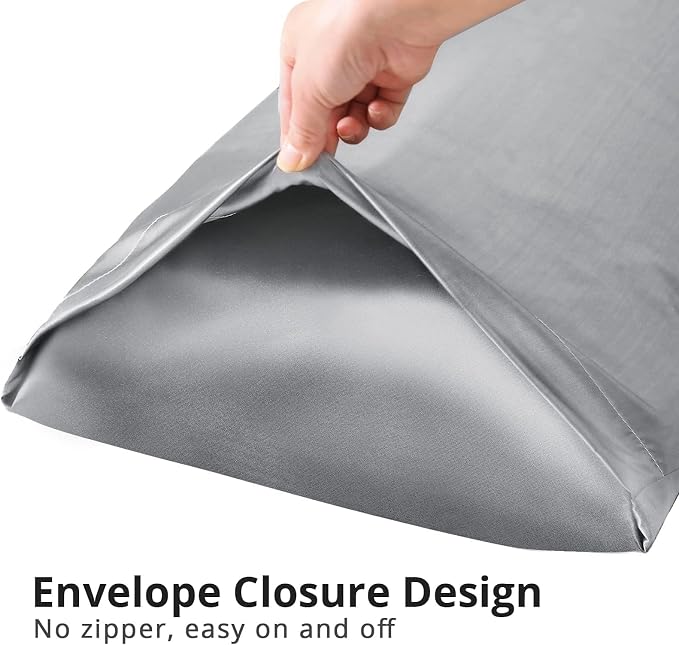 HUXMEYSON Body Pillow with Satin Pillowcase, Body Pillow - Image 4