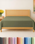 Queen Size Flat Sheet by CGKUnlimited