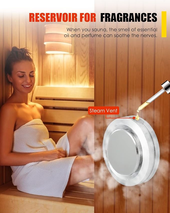 CGOLDENWALL 9KW Commercial Self-Draining Steam Generator Shower System Home - Image 9