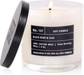 Lulu Candles | Black Rose & Oud | Luxury Scented Soy Jar Candle | Hand Poured by LULUCANDLES