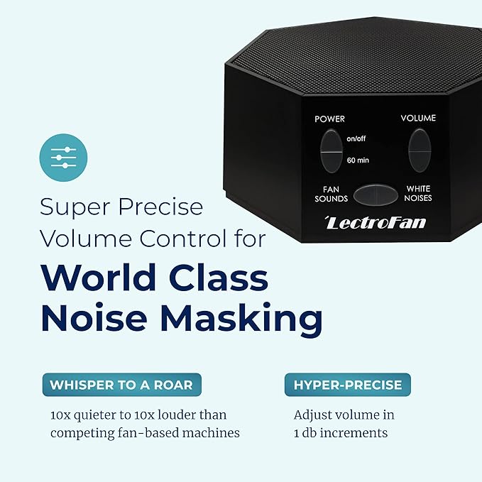 Adaptive Sound Technologies LectroFan Classic White Noise Machine - Image 5
