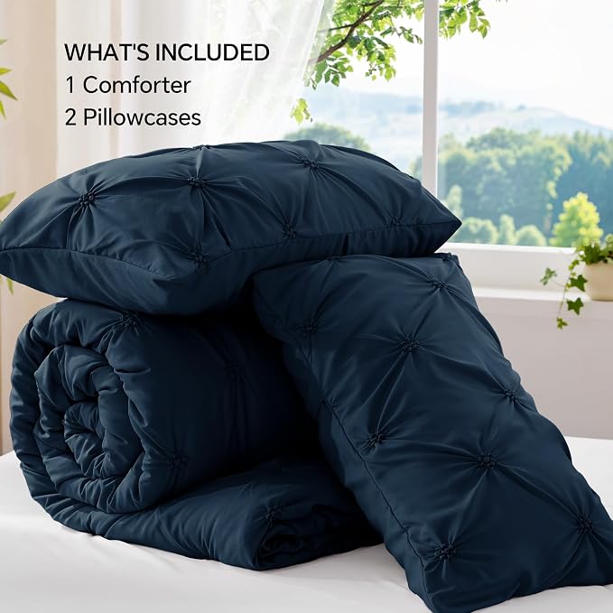 BEDELITE Navy Queen Comforter Set - Image 7