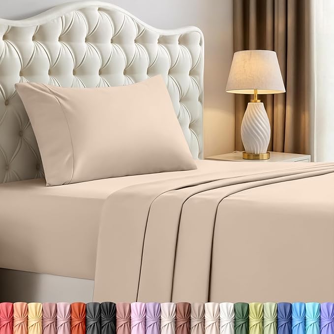 Utopia Bedding Twin Sheet Set – 3 Piece Bed Sheets by UTOPIABEDDING