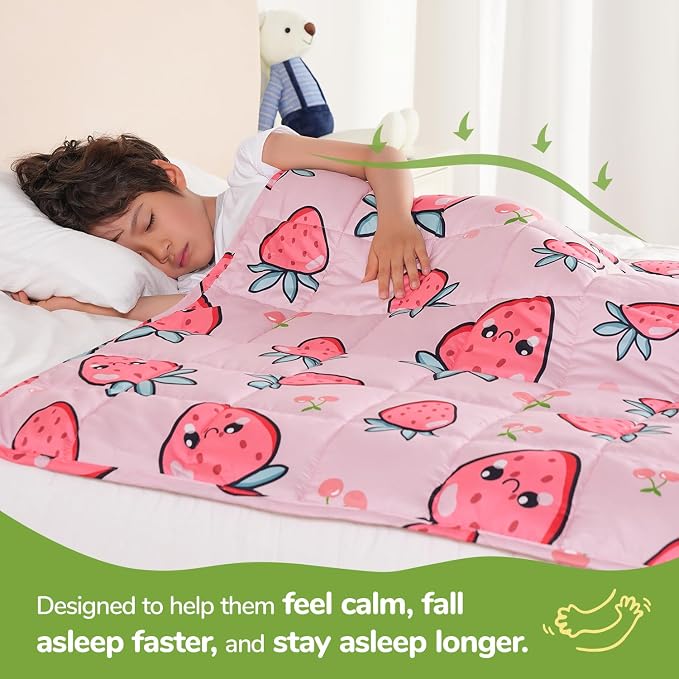 Sivio Weighted Blanket 5lbs, Cooling Weighted Throw Blanket, Breathable Heavy - Image 2