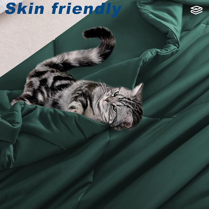 Cooling Comforter King Size, Double-Sided Cold Tech Quilted Bed Comforters - Image 5
