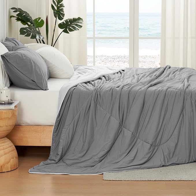 Cozy Bliss Cooling Comforter King Size, Cooling Blankets - Image 5