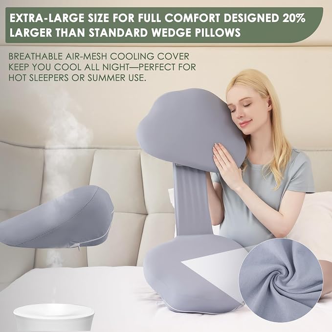 Chilling Home Memory Foam Pregnancy Pillow - Image 6