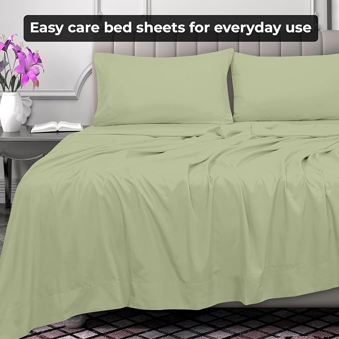 Royale Linens King Flat Sheet - Image 6