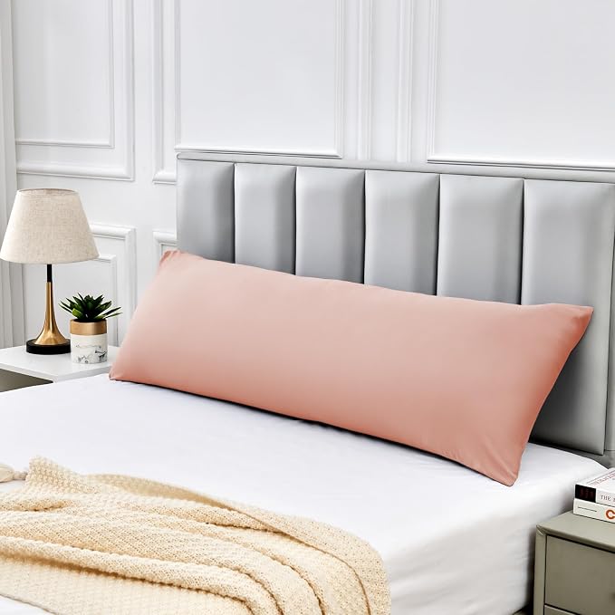 Warmstar Cotton Body Pillow Cover 1 Pack, 600 Thread Count Body Pillow case - Image 2