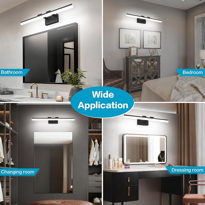 SOLFART 31.5 Inch 5 Color Adjustable Vanity Lights Over Mirror Vanity Lighting - Image 8