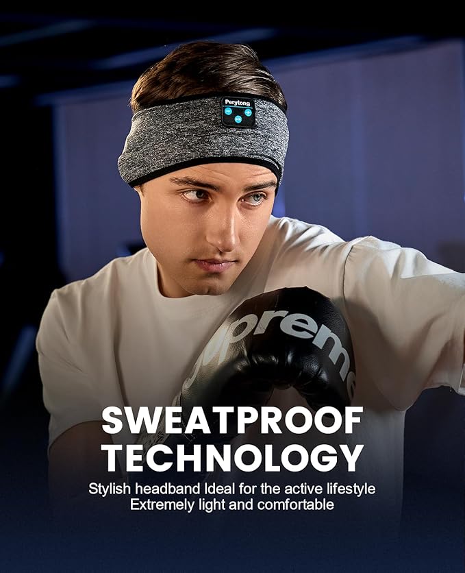 Perytong Sleep Headphones Wireless, Air Travel, Meditation - Image 3