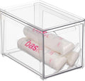 mDesign Plastic Stackable Bathroom Storage by mDesign
