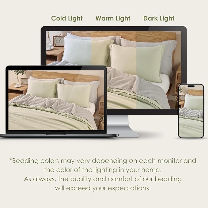 DAPU 100% Linen Duvet Cover Set - Image 6