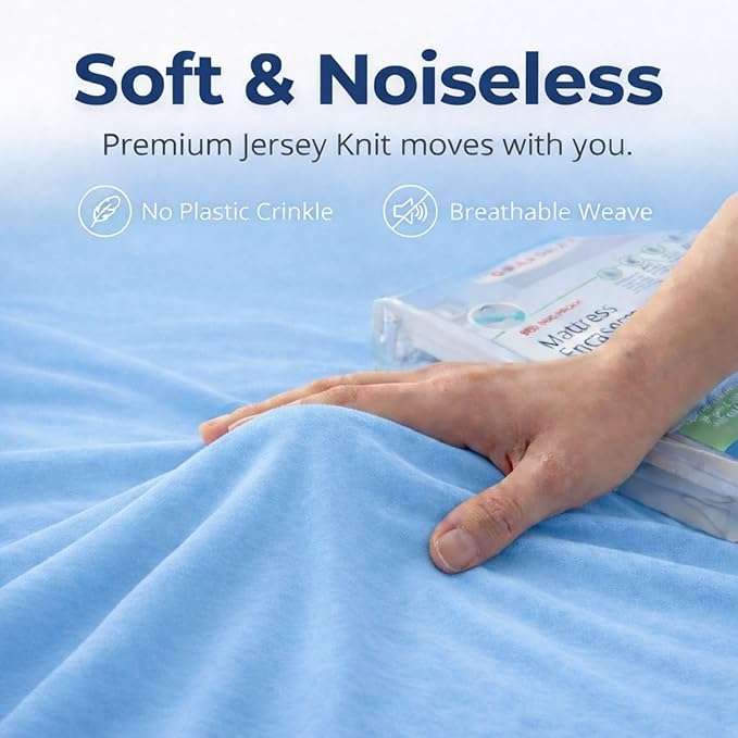 Guardmax Jersey Knitted Twin XL Zippered Mattress Encasement - Image 7