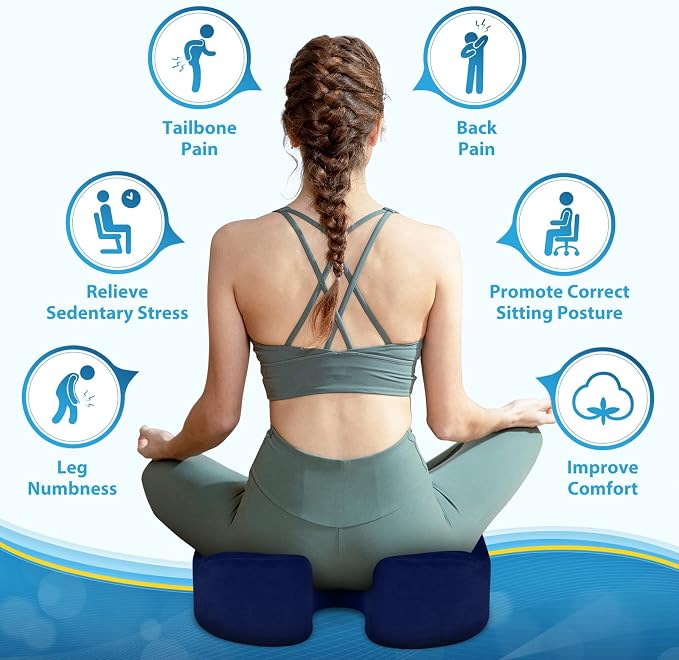 BlissTrends Seat Cushion, Thick Memory Foam Cushions - Image 5