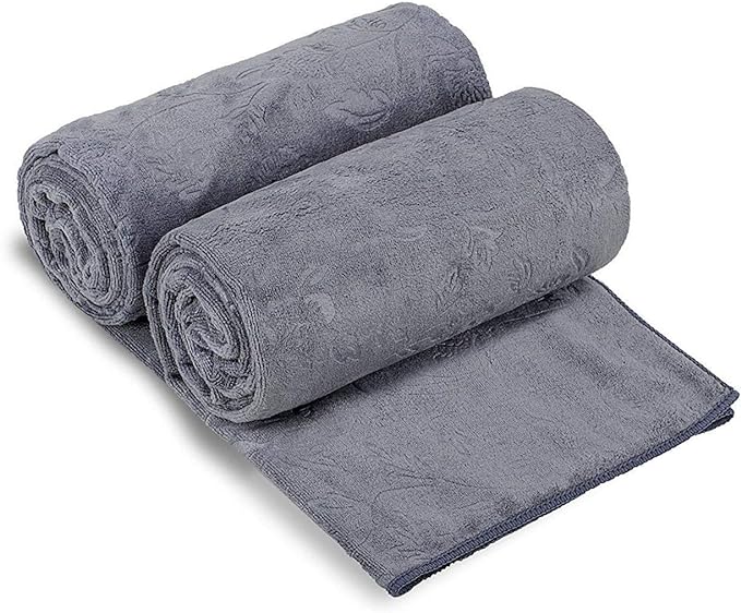 JML Large Bath Towels Set of 2, Fast Drying, Soft Super Absorbent Oversized by JML