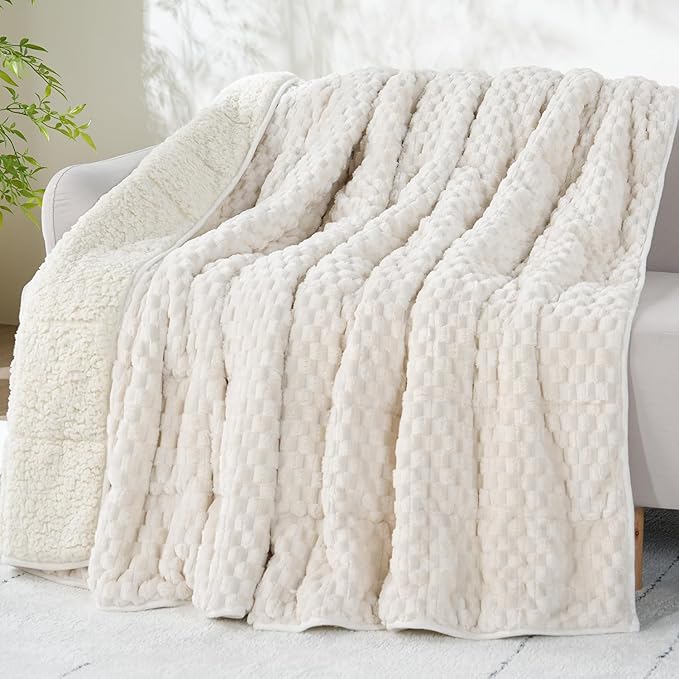Drewin Weighted Blanket 15lbs, Adult Weighted Blankets by Home