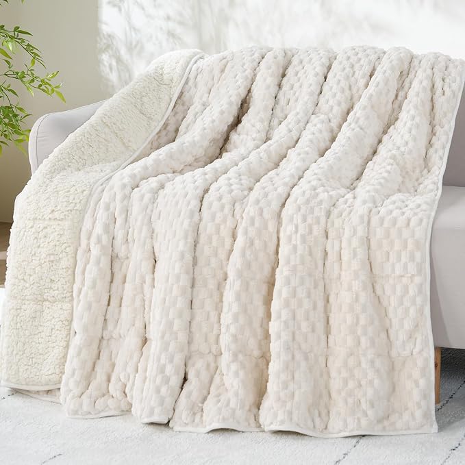 Drewin Weighted Blanket 20lbs, Ultra-Soft Warm Weighted Blanket Queen Size by Home
