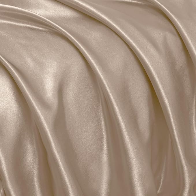 Homiest Ruffle Satin Body Pillow Cover, Silky Satin Body Pillowcase - Image 7
