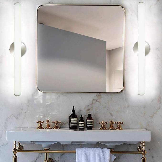 OOWOLF LED Bathroom Vanity Light, 16W 24inch Bathroom Lights Fixture, 1600LM - Image 2