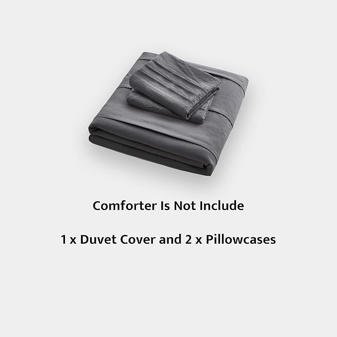 Oli Anderson Grey Duvet Cover King Size - Image 7