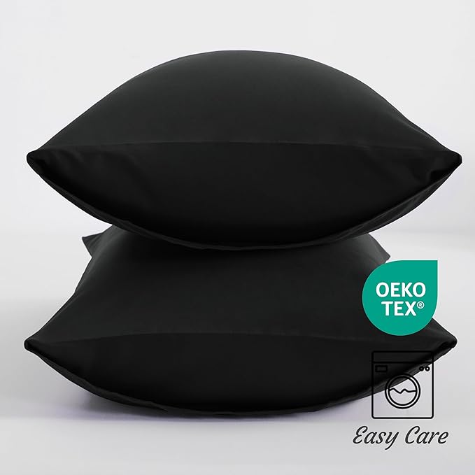 NTBAY Standard Pillow Cases Set of 2, 2 Pack Brushed Microfiber 20x26 Pillow - Image 5