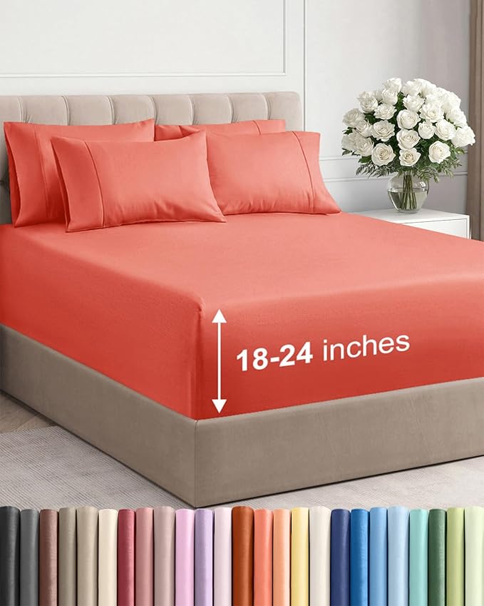 Extra Deep King Sheet Set by CGKUnlimited