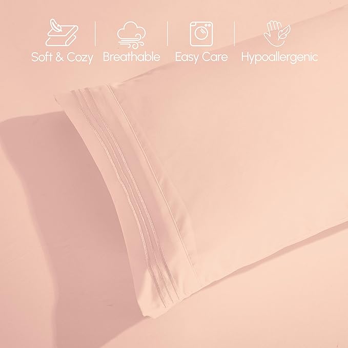 Elegant Comfort Luxurious 1500 Premium Hotel Quality Microfiber Three Line - Image 5