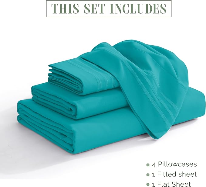 Elegant Comfort Luxurious 1500 Premium Hotel Quality Microfiber Three Line - Image 3