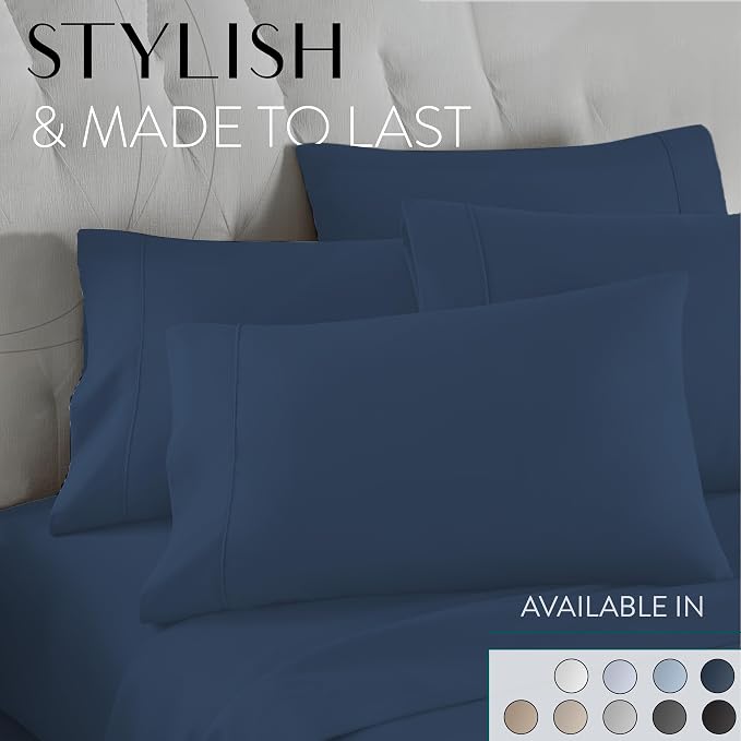Danjor Linens Bed Sheet Set Queen Size - Image 8