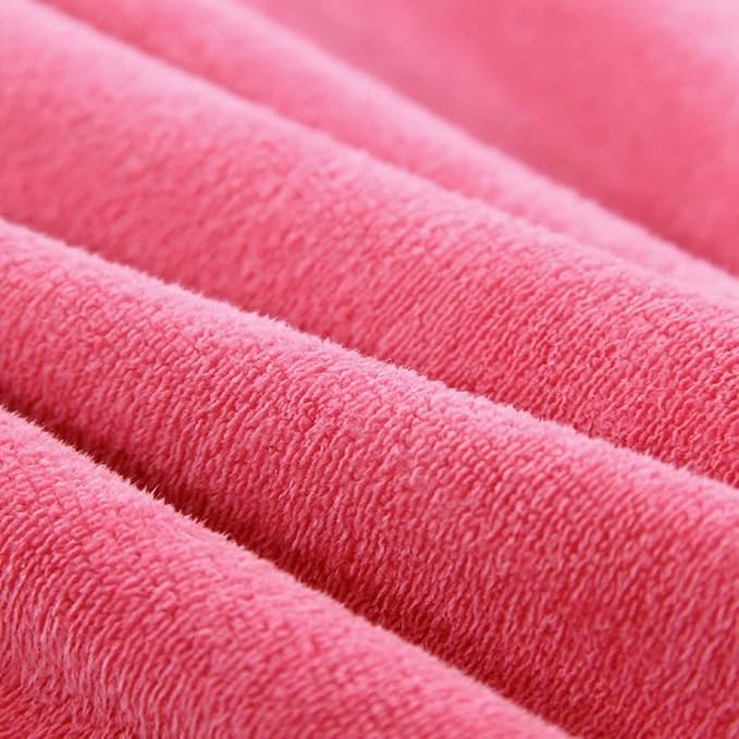 FakeFace Women Absorbent Microfiber Bath Towel Body Wrap Set Gym Spa Robe Dry - Image 4