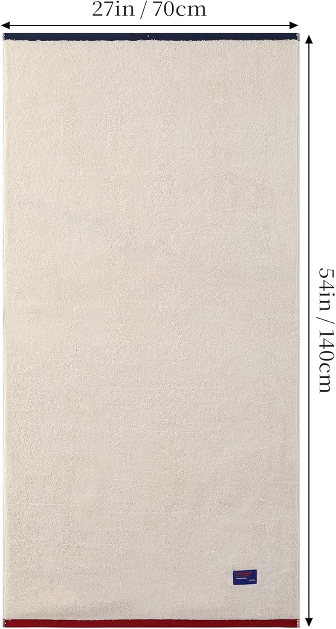 REDKISS 100% Cotton 2 Pack Luxury Bath Towels 27 x 54 Inches, Oversized Bath - Image 3
