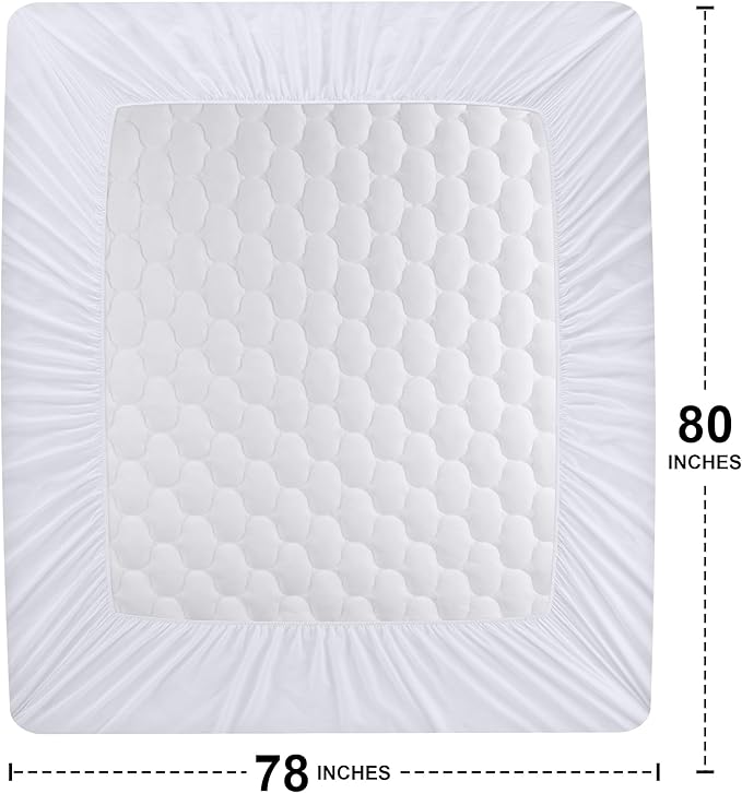 Utopia Bedding 2 Pack Waterproof Mattress Protector, King Mattress Pad - Image 4