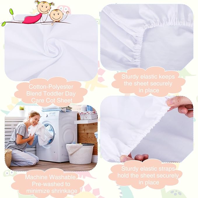 Preboun 20 Pack Fitted Sheets Bulk - Image 4